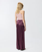 Pantaloni in satin - | Pinko