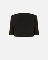 Giacca spencer con bottoni gioiello - | Pinko