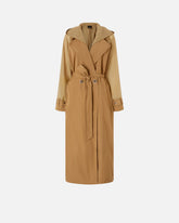 Trench con inserti trasparenti - | Pinko
