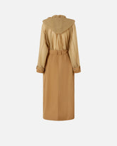 Trench con inserti trasparenti - | Pinko