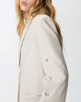 Giacca fluida con spacchi - | Pinko