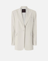 Giacca fluida con spacchi - | Pinko