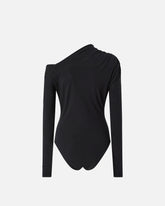Body con scollo asimmetrico - | Pinko
