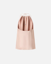 Top in satin with halterneck - | Pinko