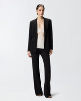 Top lingerie con pizzo - Grigio | Pinko