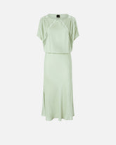 Midi dress with lace details - | Pinko