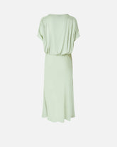 Midi dress with lace details - | Pinko