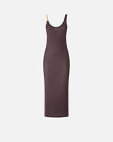 Abito midi aderente con spallina gioiello - | Pinko