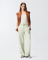 Sleeveless top with chain - | Pinko
