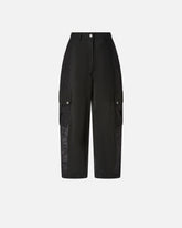 Pantaloni workwear con inserti trasparenti - | Pinko