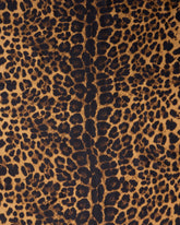 Foulard con stampa leopardata - | Pinko