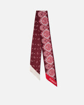 Foulard sottile con stampa paisley floreale - | Pinko