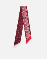 Foulard sottile con stampa paisley floreale - | Pinko