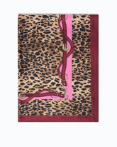Foulard con stampa maculata - | Pinko