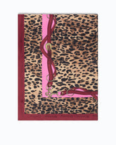 Foulard con stampa maculata - | Pinko