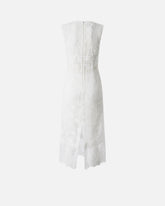Abito midi senza maniche in pizzo - | Pinko