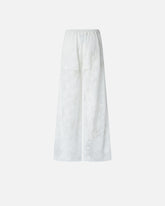 Pantalon en dentelle rebrodée florale - | Pinko