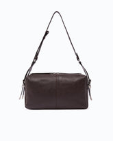Borsa a spalla media Keeper Bag in pelle new biker - | Pinko