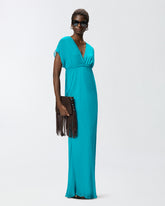 Vestito lungo stile impero - | Pinko