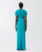 Vestito lungo stile impero - | Pinko