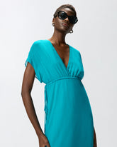 Vestito lungo stile impero - | Pinko