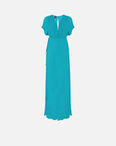 Vestito lungo stile impero - | Pinko