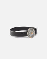 Cintura in pelle con medaglione gioiello 4 cm - | Pinko