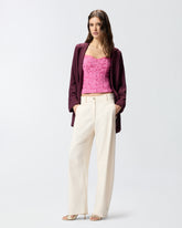 Top bustier in pizzo - | Pinko