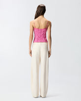 Top bustier in pizzo - | Pinko