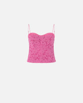 Top bustier in pizzo - | Pinko