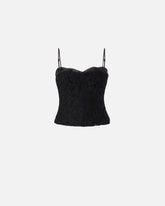 Lace bustier top - | Pinko