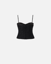 Lace bustier top - | Pinko