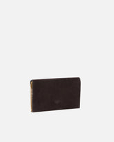 Small clutch bag in suede with studs and shoulder strap - | Pinko