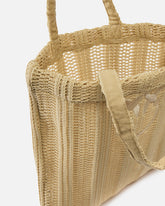 Cabas moyen Easy Tote Bag en raphia - | Pinko