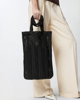 Borsa shopper media Easy Tote Bag in rafia - | Pinko