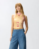 Top copricostume con logo Love Birds - | Pinko