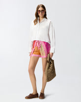 Shorts pareo con logo Love Birds - | Pinko