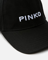 Cappellino con visiera e logo ricamato - | Pinko