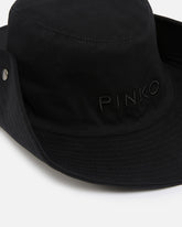 Cappello country con logo ricamato - | Pinko
