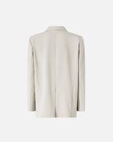 Blazer fluido con spacco posteriore - | Pinko