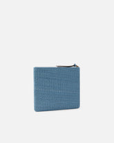 Pochette in rafia con logo Love Birds - | Pinko