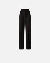 Pantaloni in jacquard floreale - | Pinko