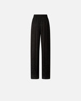 Pantaloni in jacquard floreale - | Pinko