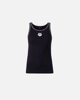 Ριμπ φανελάκι με κέντημα Love Birds - | Pinko