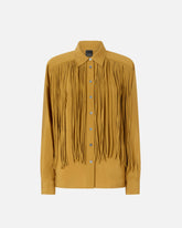 Chemise style western à franges - | Pinko
