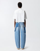 Camicia cropped con dettagli metallici - | Pinko