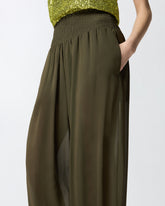 Pantaloni balloon semitrasparenti - | Pinko
