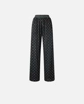 Pantalones de malla con detalles espejados - | Pinko
