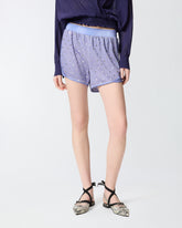 Shorts in rete con specchietti - | Pinko
