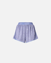 Mesh shorts with mirror detail - | Pinko